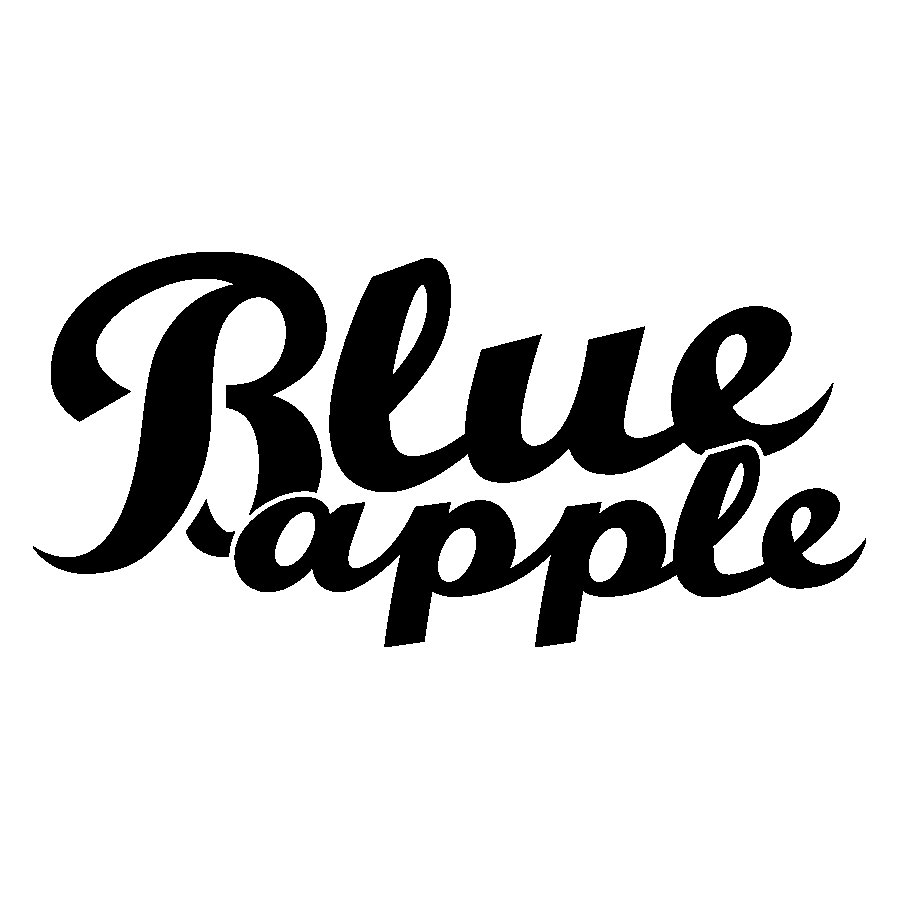 blue apple logo