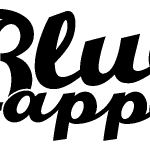 blue apple logo